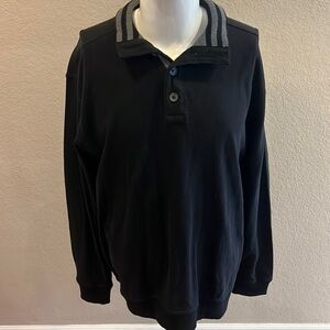 Mens‎ Vintage Club Room Polo Long Sleeve Size Large